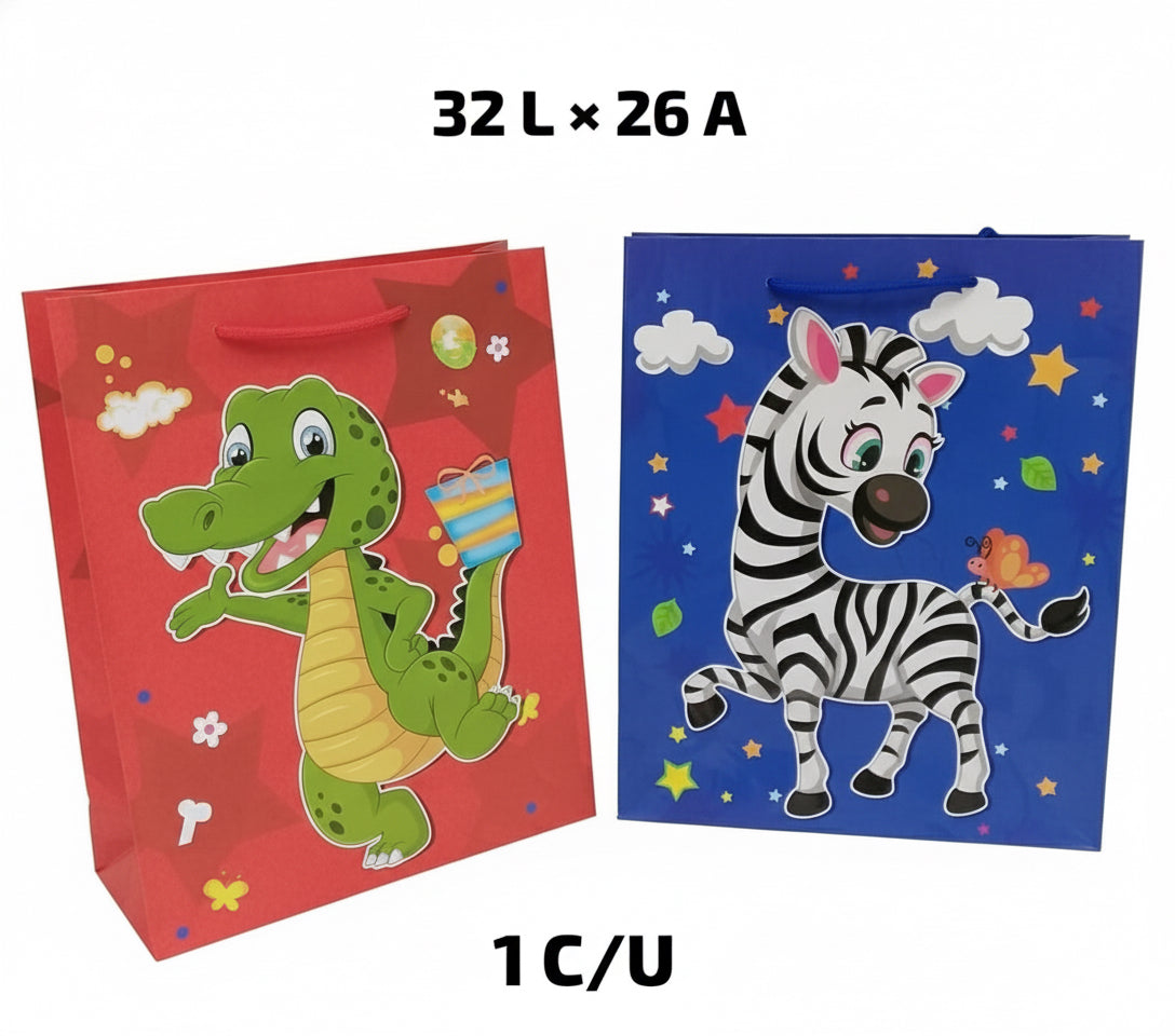 FUNDA DE REGALO ANIMALES