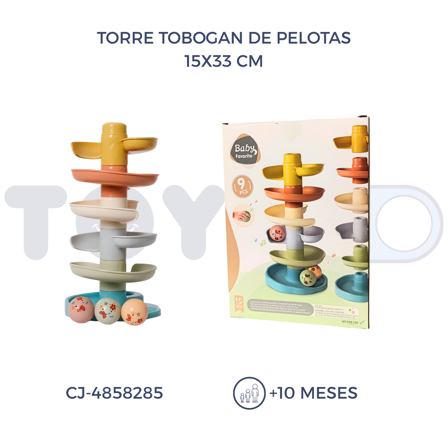 TORRE TOBOGAN DE PELOTAS (10M+)