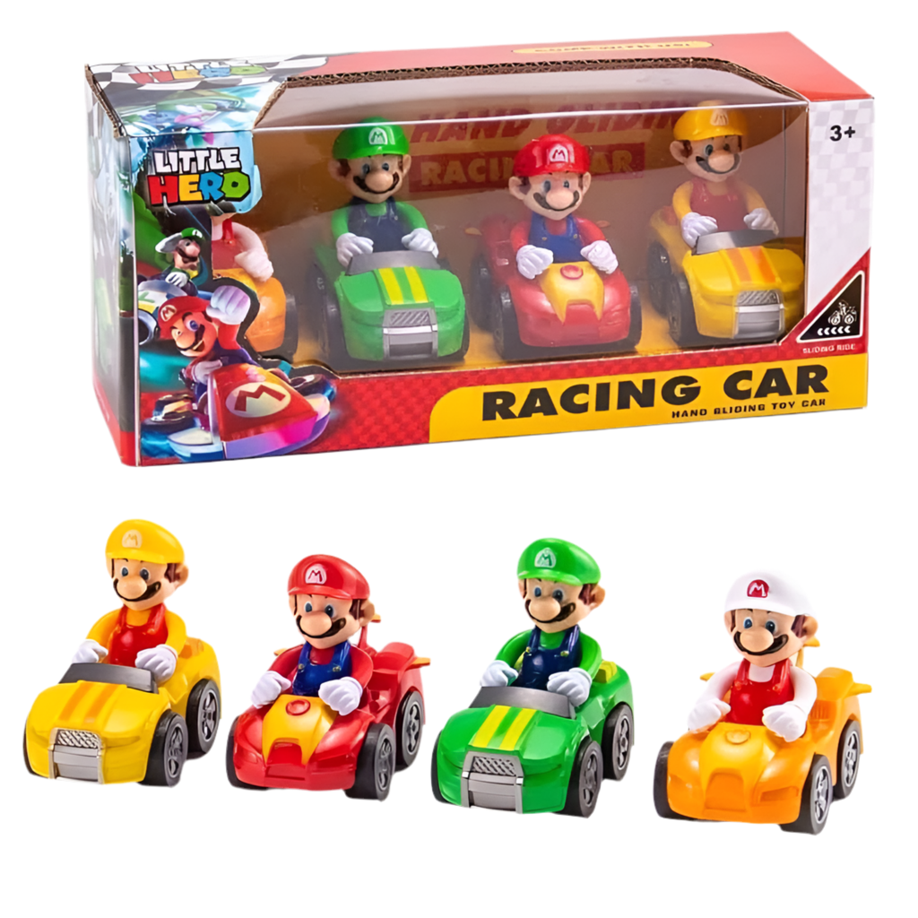 SET MARIO KART X4