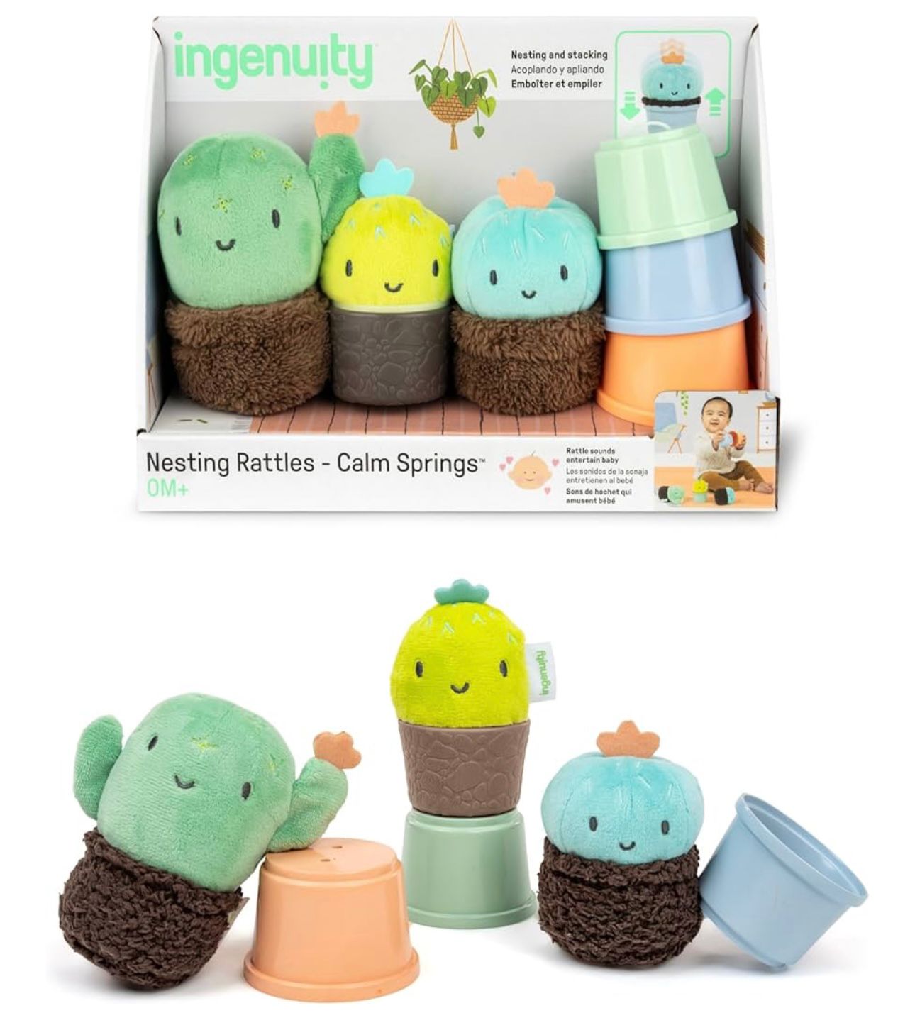 SONAJEROS ANIDABLES PLANTAS