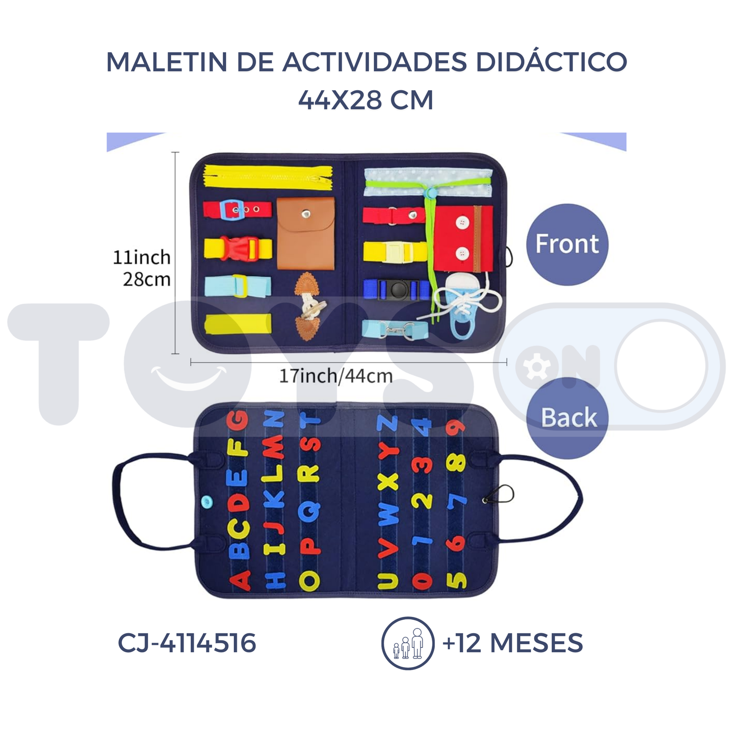 MALETIN DE ACTIVIDADES DIDÁCTICO (12M+)