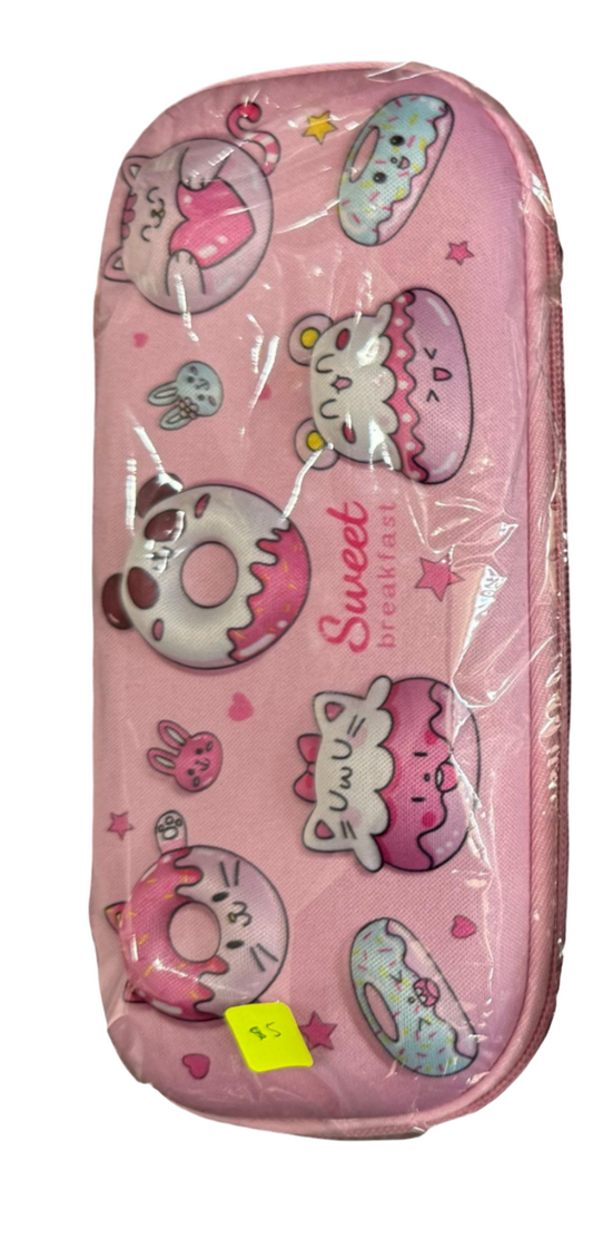 CARTUCHERA ESCOLAR 3D PARA NIÑA