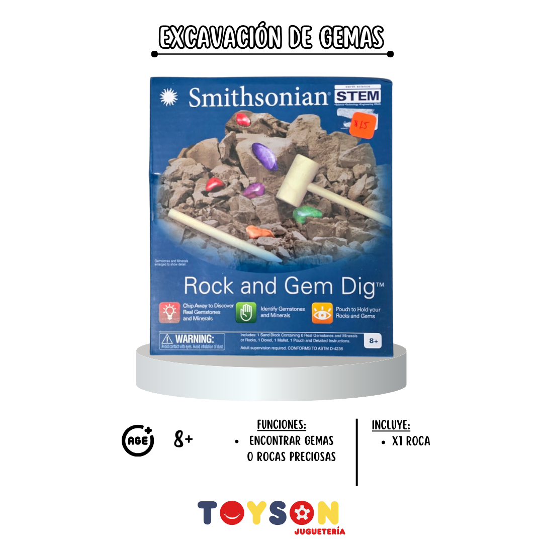 EXCAVACIÓN DE GEMAS