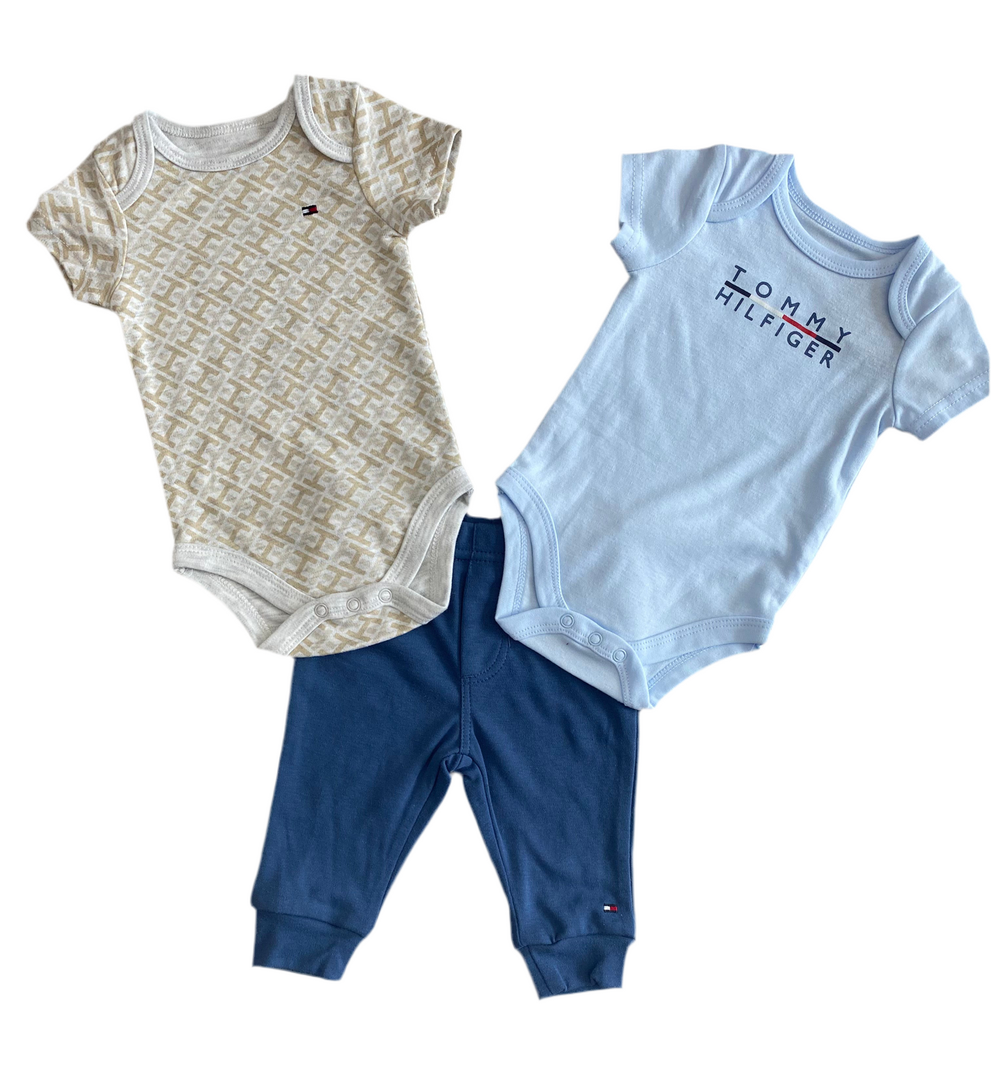 CONJUNTO 3 PIEZAS BODY/PANTALÓN/BODY (0-3M)