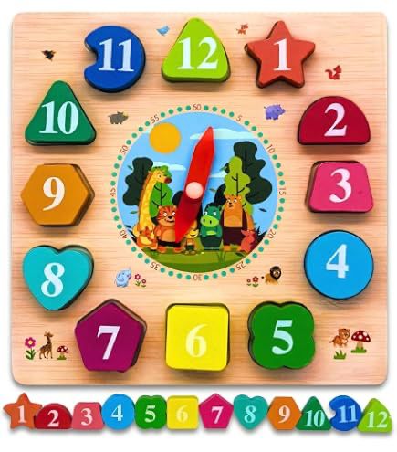 RELOJ MADERA (3+)