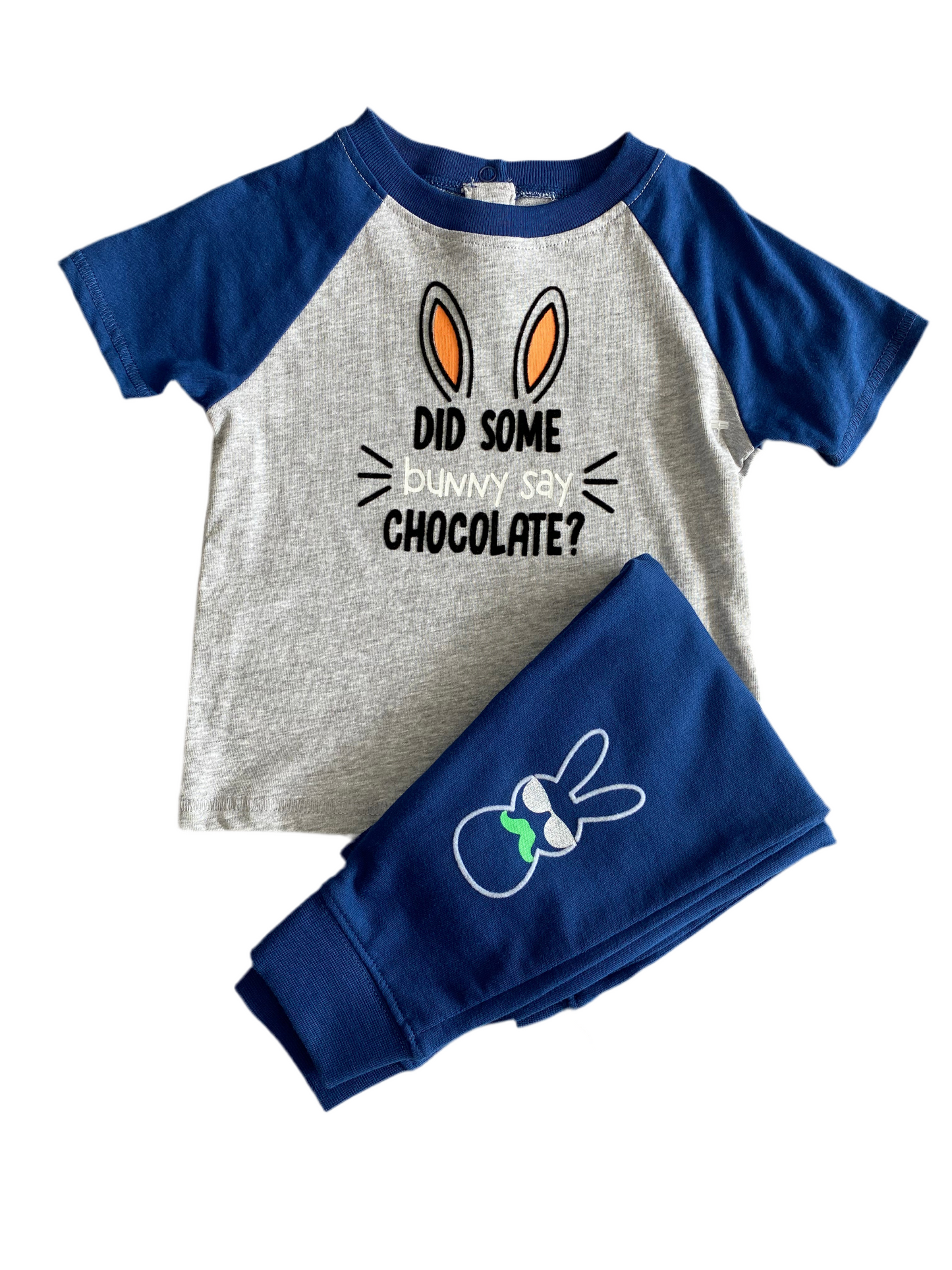 CONJUNTO 2 PIEZAS CAMISETA/PANTALÓN ESTAMPADO BUNNY (9-12M)