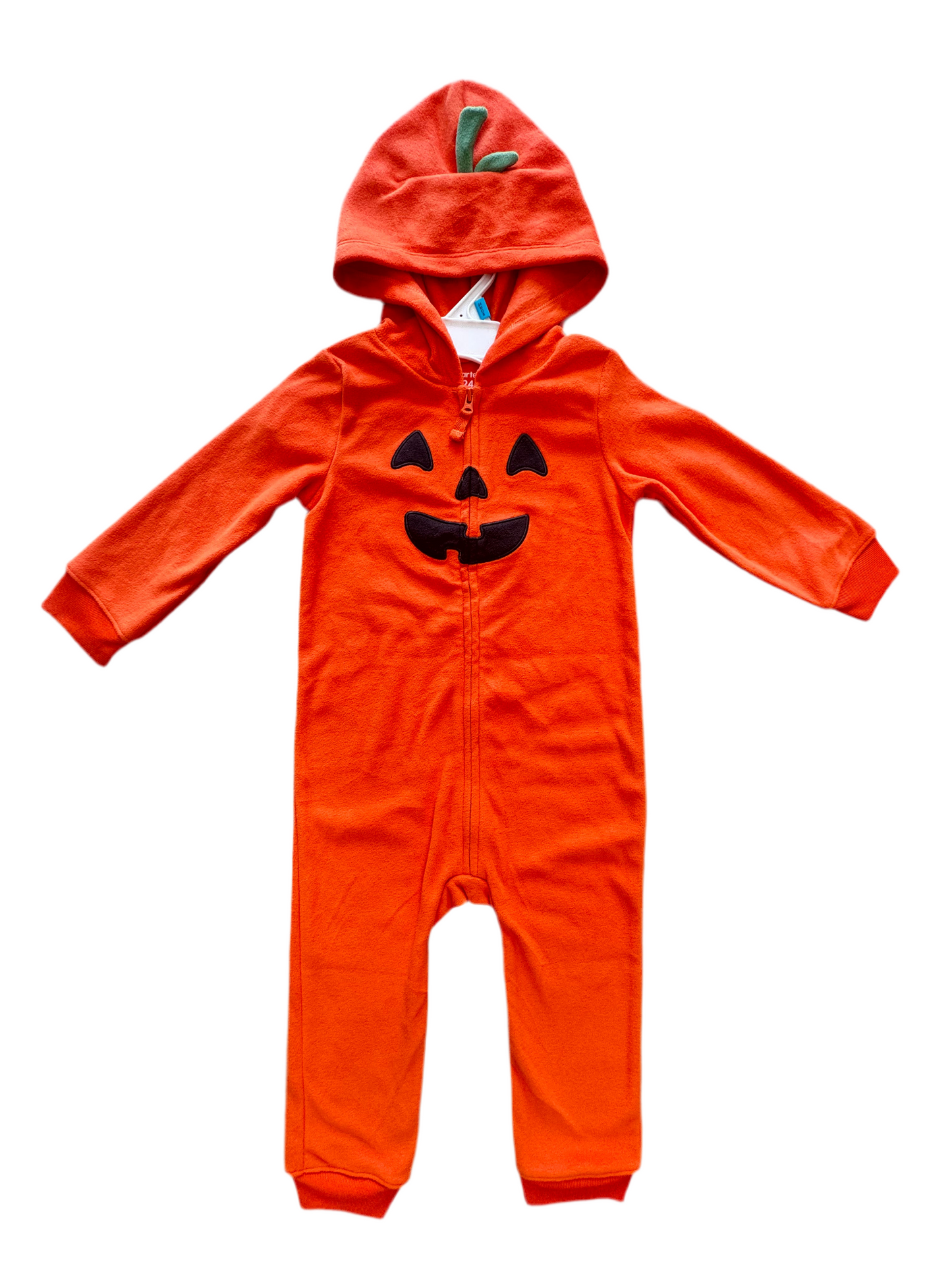 MONO MANGA LARGA CON CAPUCHA HALLOWEEN (24M/2T)