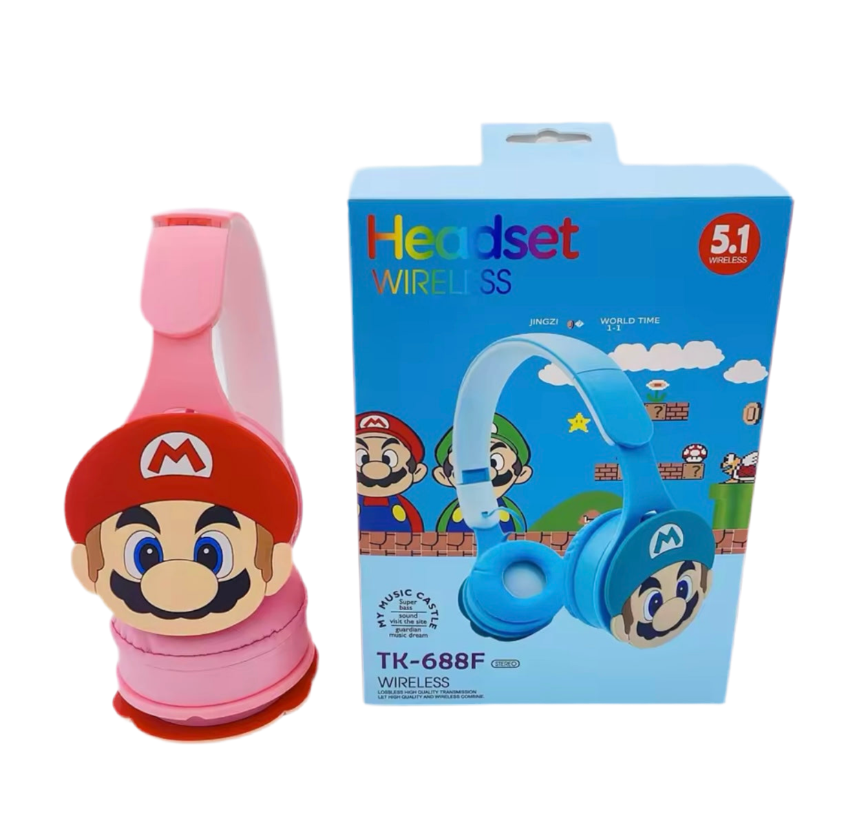 AUDIFONOS INALÁMBRICOS MARIO BROS
