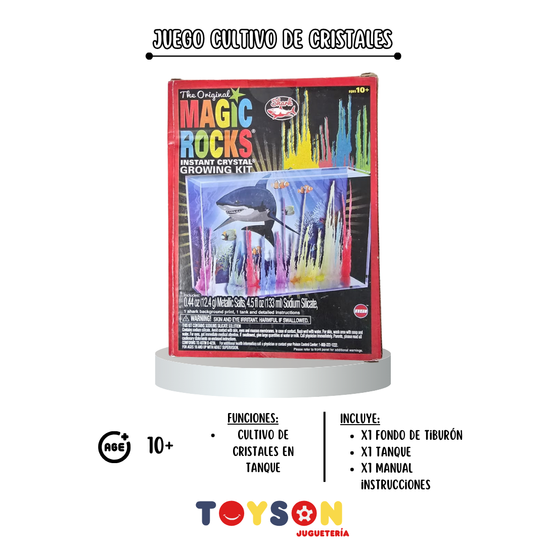JUEGO CULTIVO DE CRISTALES