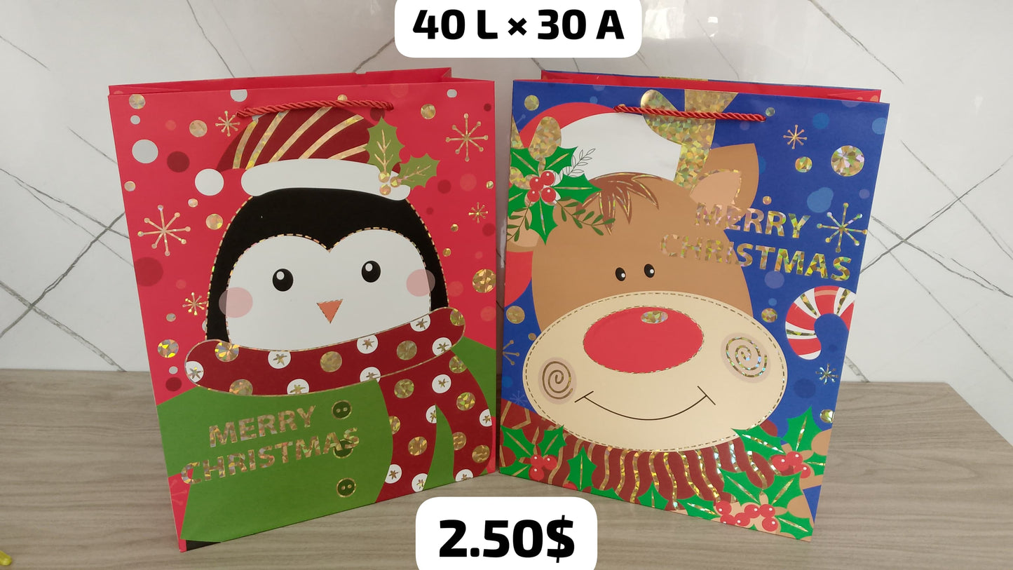 FUNDA DE REGALO NAVIDAD