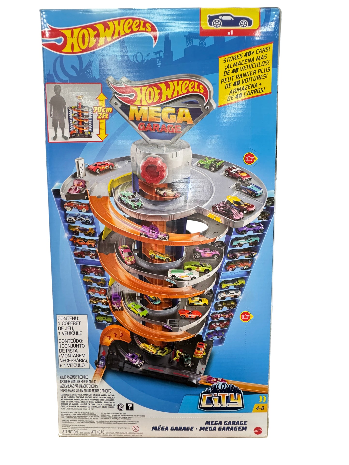 MEGA GARAGE 50 HOT WHEELS (4-8 AÑOS)