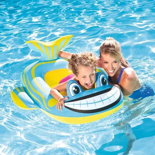 FLOTADOR H2O GO RANA BALLENA (1.07X98CM)