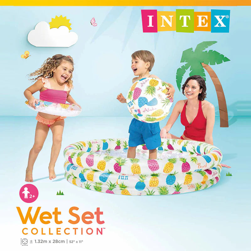 SET PISCINA BOYA PELOTA (132X28CM)