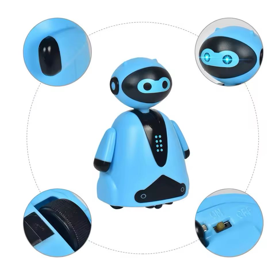 ROBOT CAMINA SOBRE LINEAS (INCLUYE BATERIA)