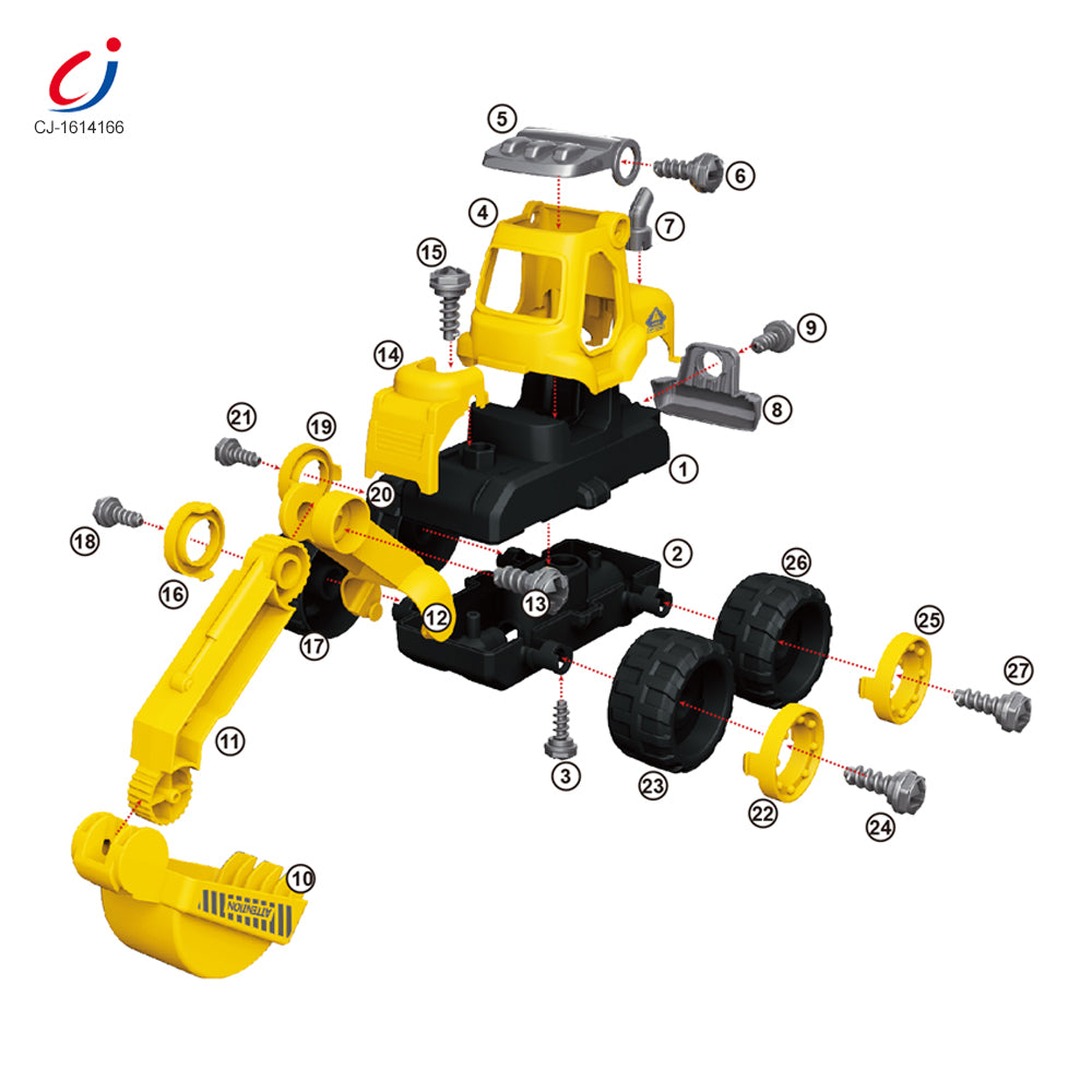 EXCAVADORA ARMABLE