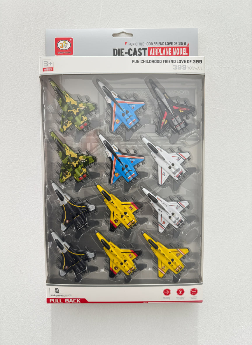 SET DE AVIONES/JET (X12)