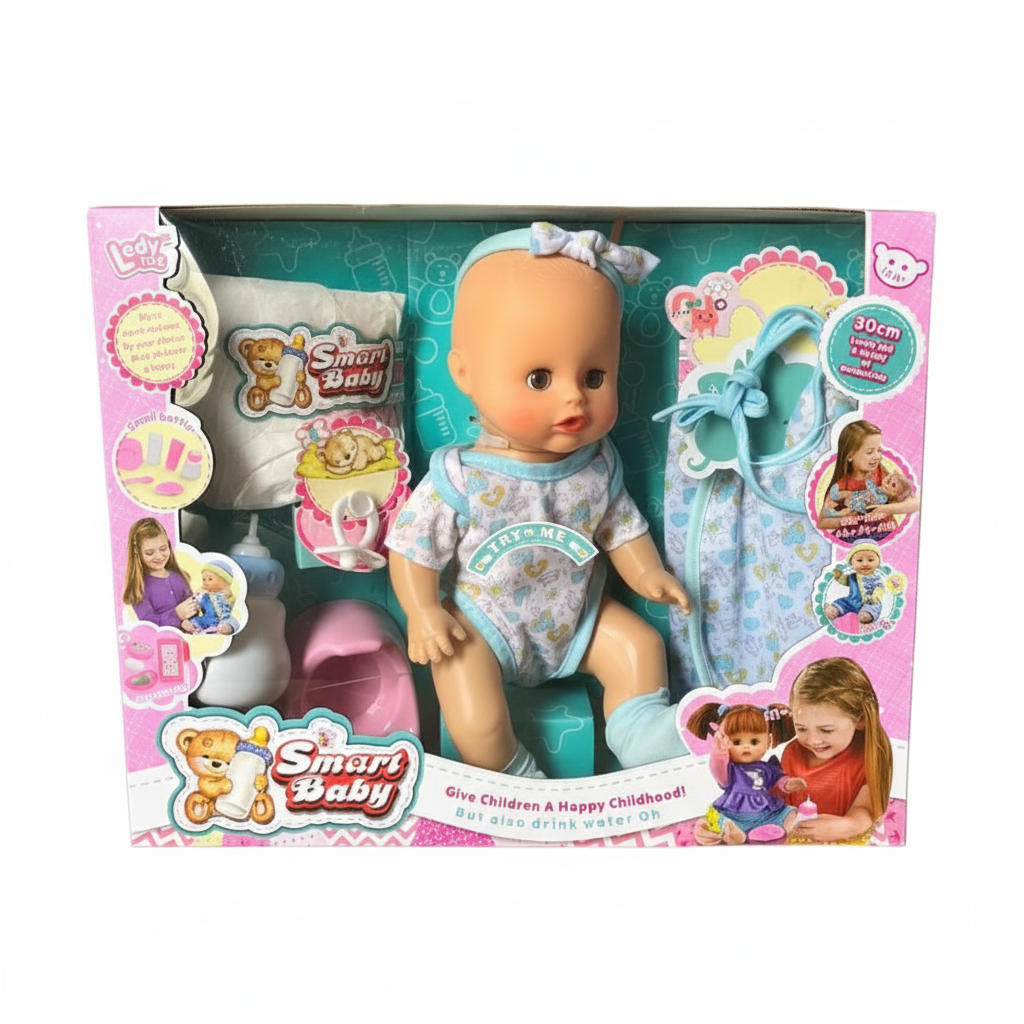 MUÑECA BABERO PAÑAL