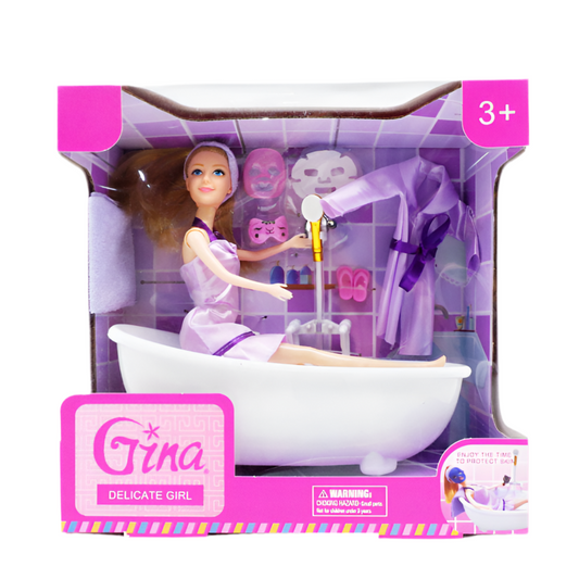 MUÑECA BARBIE BAÑERA