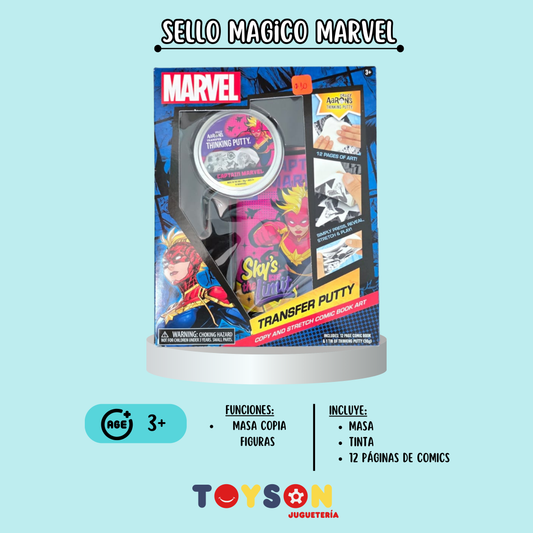 SELLO MÁGICO MARVEL