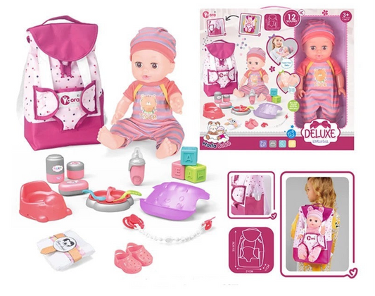 MUÑECA KIT MOCHILA