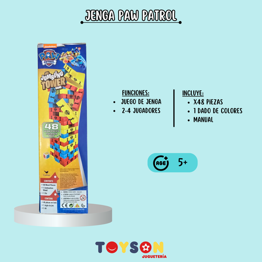 JENGA PAW PATROL