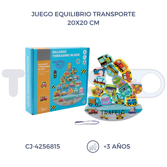 JUEGO EQUILIBRIO TRANSPORTE (3+)