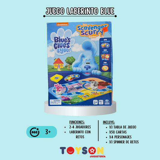 JUEGO LABERINTO BLUE