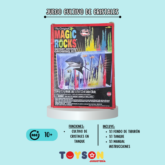 JUEGO CULTIVO DE CRISTALES