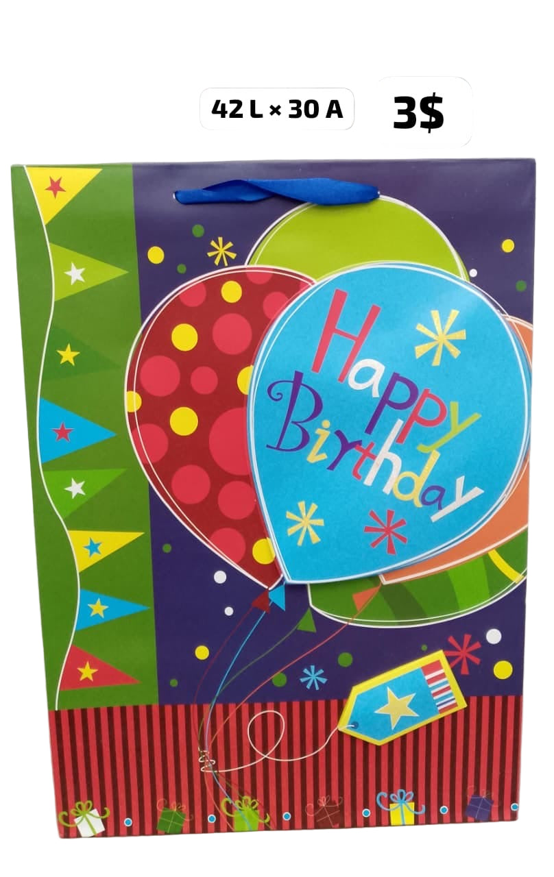 FUNDA DE REGALO CUMPLEAÑOS