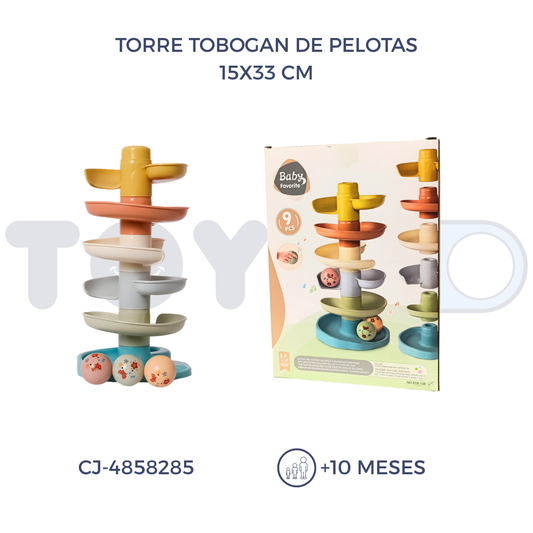 TORRE TOBOGAN DE PELOTAS (10M+)