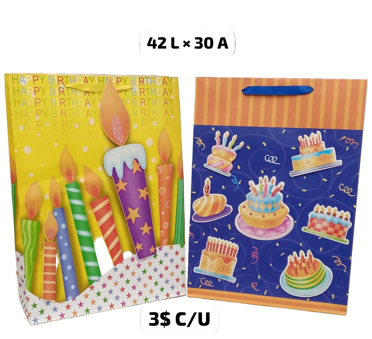 FUNDA DE REGALO CUMPLEAÑOS