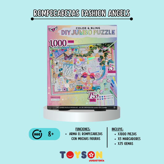 ROMPECABEZAS FASHION ANGELS