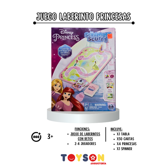 JUEGO LABERINTO PRINCESAS