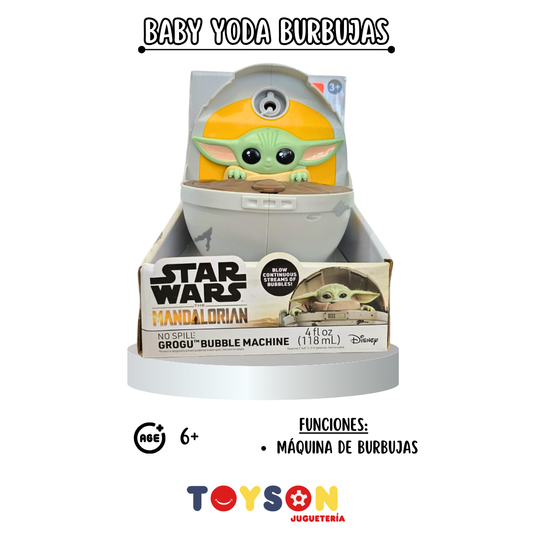 BABY YODA BURBUJAS
