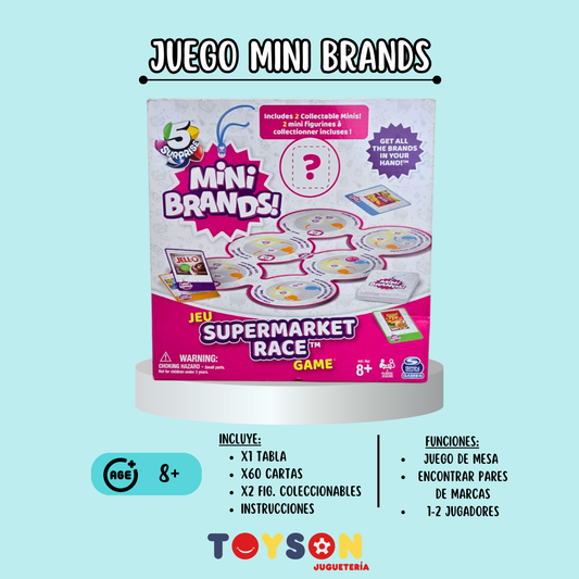 JUEGO MINI BRANDS
