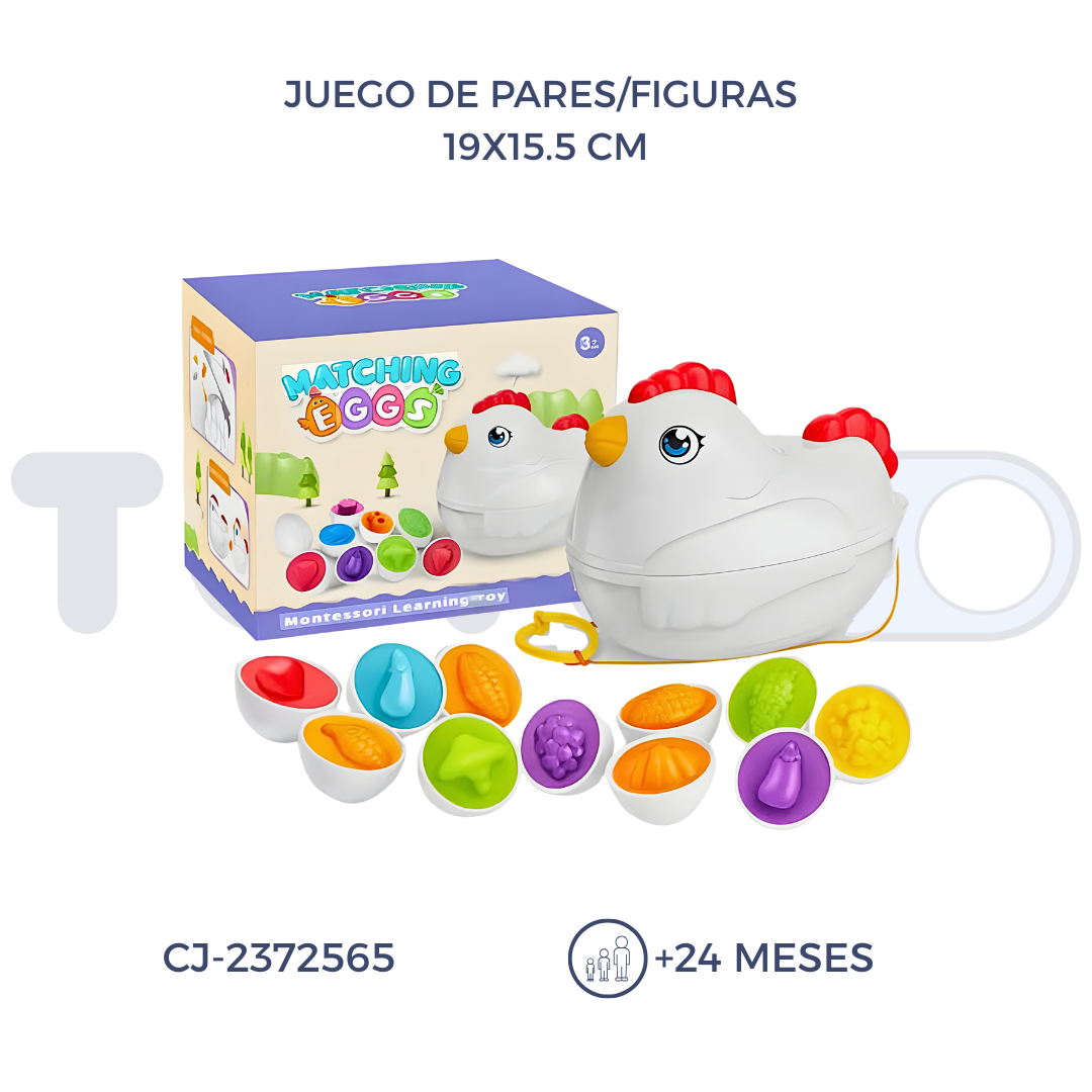 JUEGO DE PARES/FIGURAS (24M+)