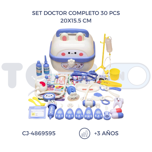 SET DOCTOR COMPLETO 30 PCS (3+)