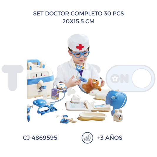 SET DOCTOR COMPLETO 30 PCS (3+)