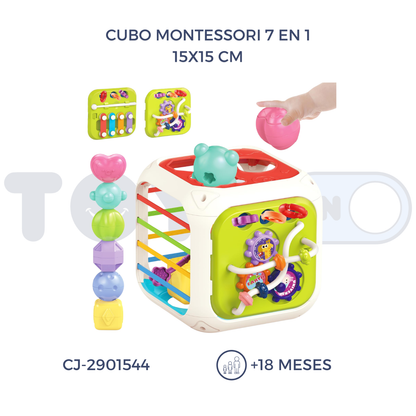 CUBO MONTESSORI 7 EN 1 (18M+)