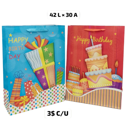 FUNDA DE REGALO CUMPLEAÑOS