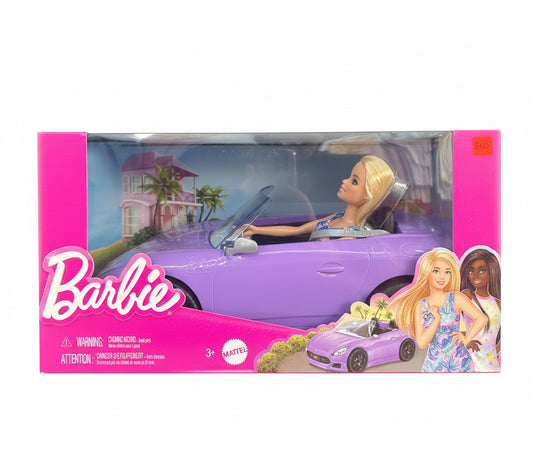 BARBIE CARRO CONVERTIBLE (3+)
