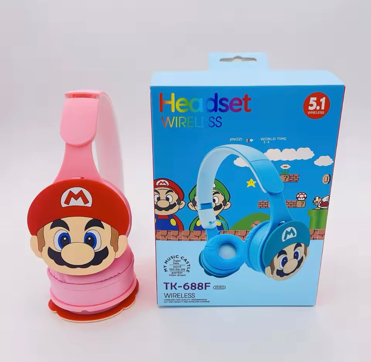 AUDIFONOS INALÁMBRICOS MARIO BROS