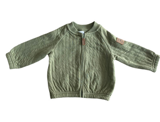 CHOMPA VERDE CON CIERRE (3M)
