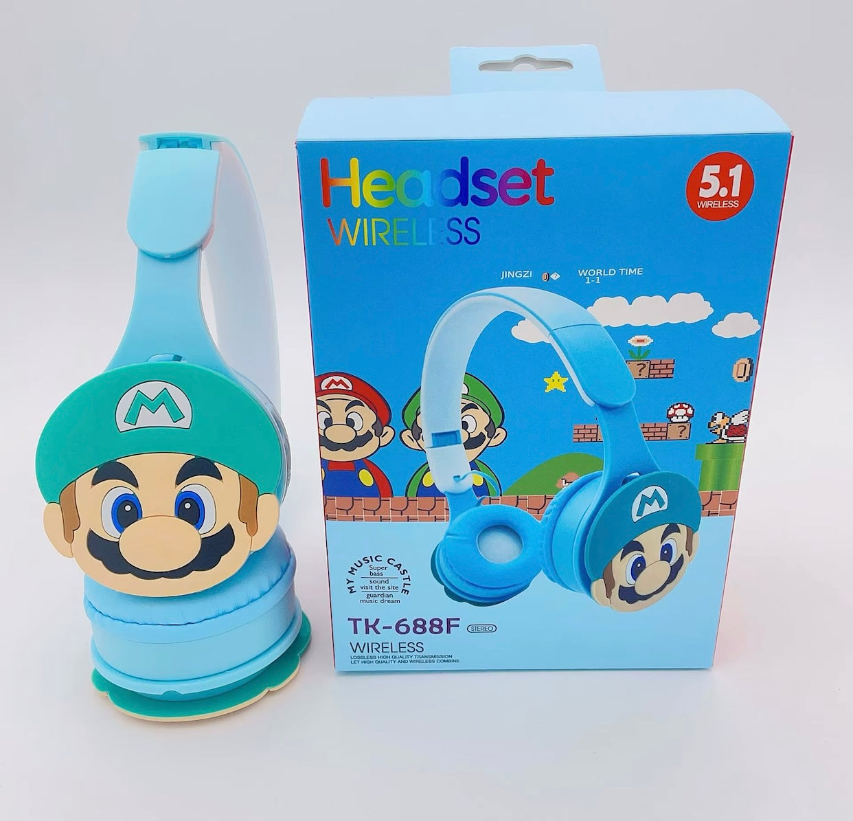 AUDIFONOS INALÁMBRICOS MARIO BROS
