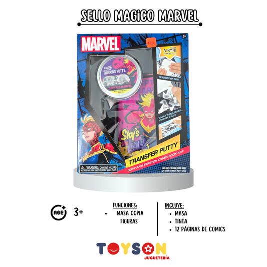 SELLO MÁGICO MARVEL
