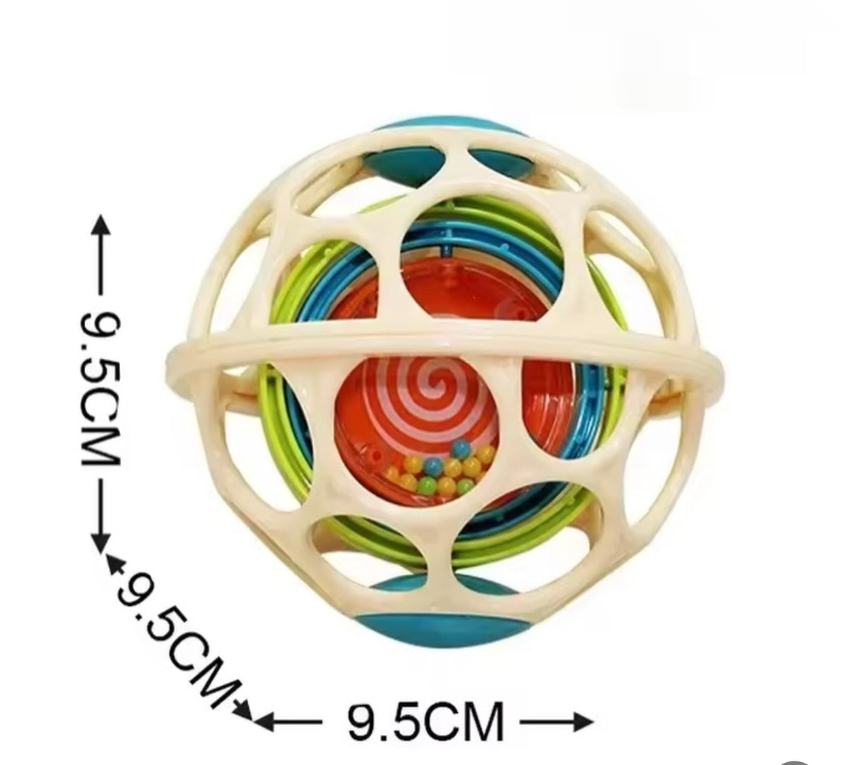 Pelota sensorial de agarre (6M+)