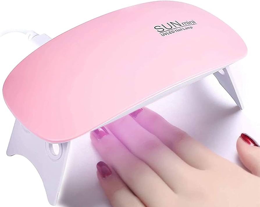 MINI SECADOR DE UÑAS 6W LUZ UVLED (15+)