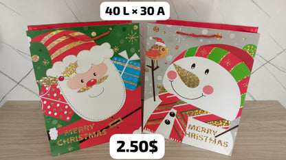 FUNDA DE REGALO NAVIDAD