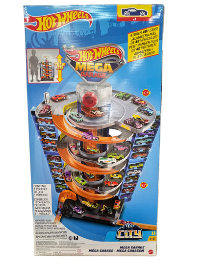 MEGA GARAGE 50 HOT WHEELS (4-8 AÑOS)
