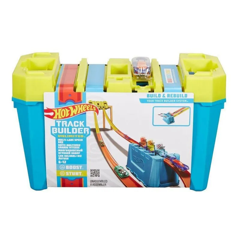 CAJA DE CONSTRUCCION PISTA HOTWHEELS (6-12 AÑOS)
